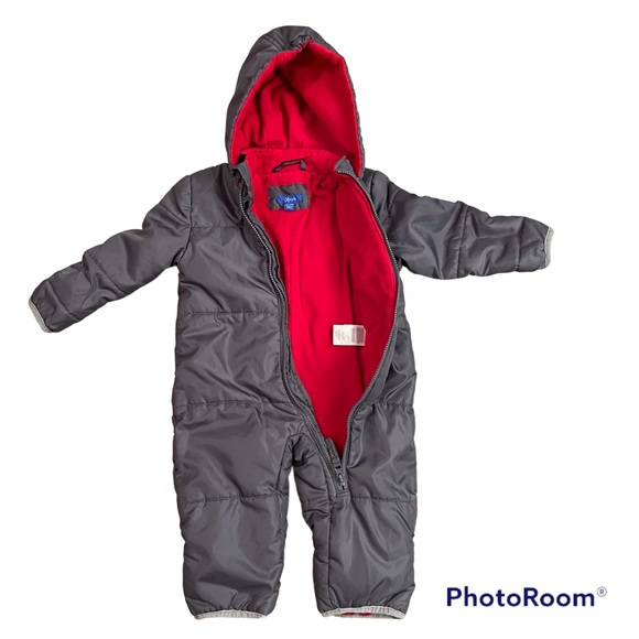 iXtreme Full Zip Puffer Snowsuit 12-18M - Picture 3 of 9